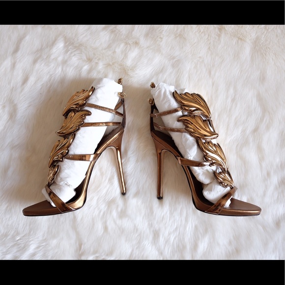 Giuseppe Coline Bronze Cruel Winged Heels 39.5 - Picture 4 of 8